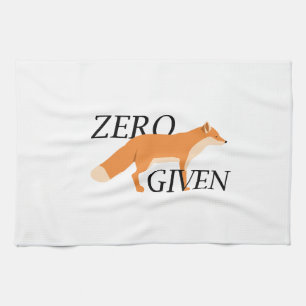 NullFox gegeben Handtuch