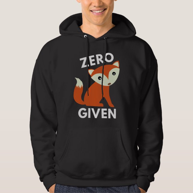 Nullfox gegeben hoodie (Vorderseite)