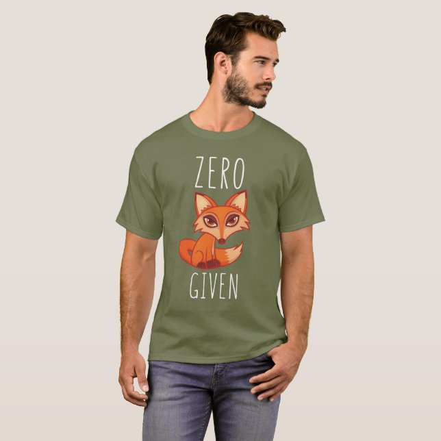 Nullfox gegeben T-Shirt (Vorne ganz)