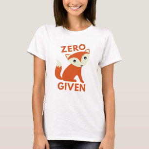 Nullfox gegeben T-Shirt