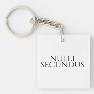 Nulli Secundus - Zweiter bis keiner Schlüsselanhänger