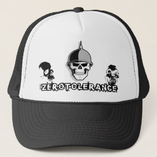 Nulltoleranz-Schädel-Soldat Truckerkappe