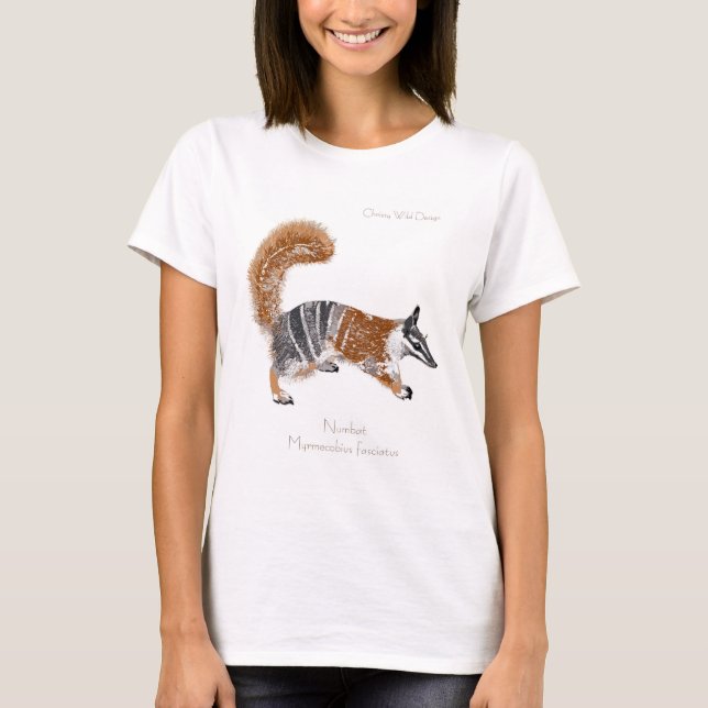 Numbat (Myrmecobius fasciatus) T-Shirt (Vorderseite)