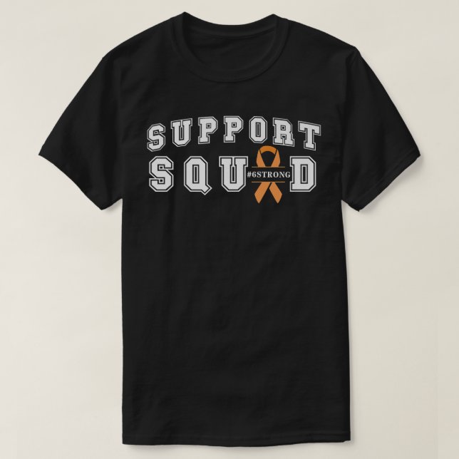 Number6 Strong Support Squad Premium  T-Shirt (Design vorne)