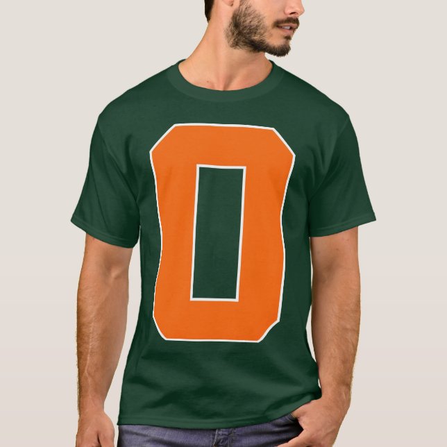 Number 0 Sports Orange friend T-Shirt (Vorderseite)