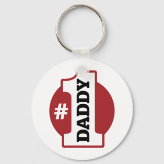 Number 1 Daddy Schlüsselanhänger