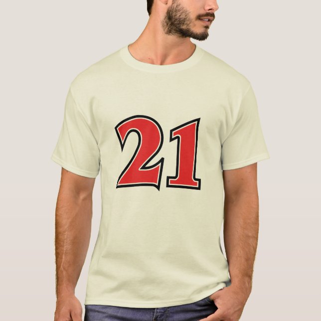Number 21 T-Shirt (Devant)