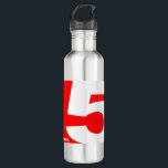 NUMBER-5-RED EDELSTAHLFLASCHE<br><div class="desc">Sie können es mit Ihrem Foto,  Logo oder mit Ihrem Text anpassen.  Sie können sie wie gewünscht auf der Anpassungsseite platzieren. Ob sonnig,  einzigartig,  hübsch oder persönlich,  es ist Ihre Wahl.</div>