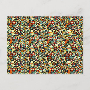 Number 5 Stereogramm Magic Eye - Kein Umschlag Postkarte