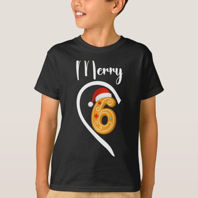 Number 67 Matching Christmas 6 7 Six Seven 6 7 Mem T-Shirt (Vorderseite)