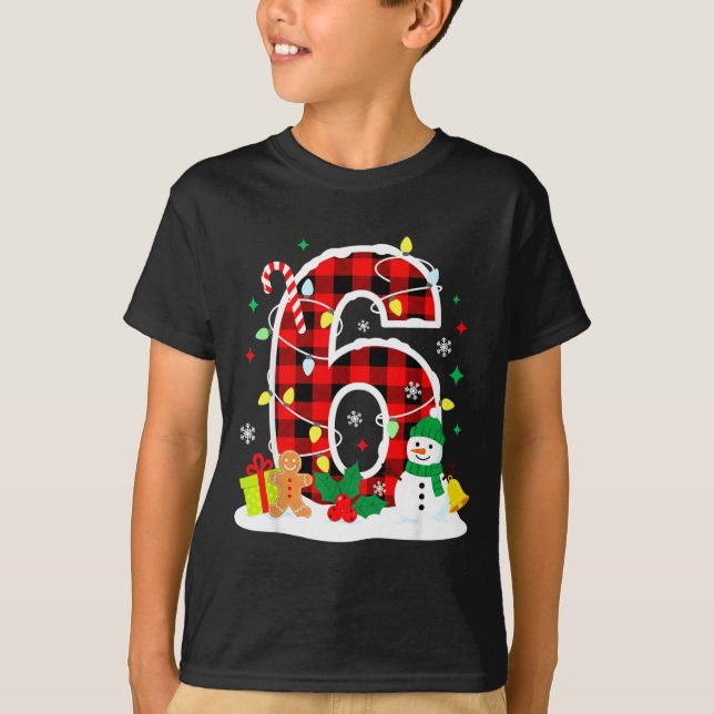 Number 6 Funny 67 Six Seven Meme Matching Couple C T-Shirt (Vorderseite)