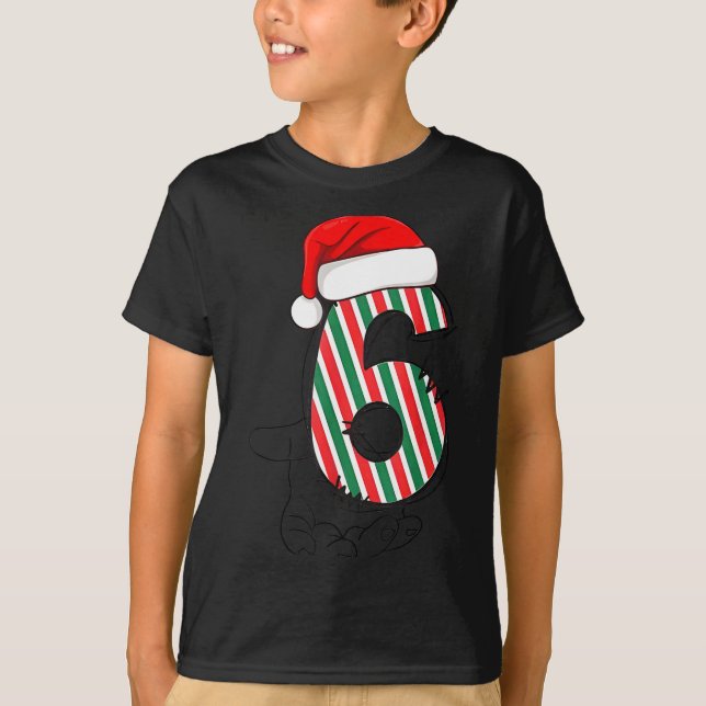 Number 6 Matching 67 Meme Christmas Costume Men Wo T-Shirt (Vorderseite)