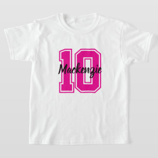 Number And Name Personalized  T-Shirt