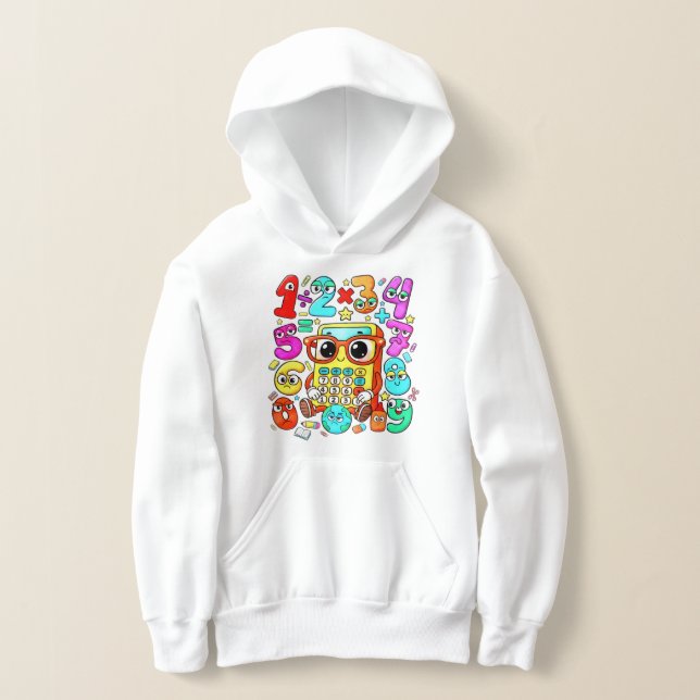 Number Day Kids Hoodie | Cute Maths Numbers (Ablage )