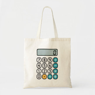 Number Day Simple Calculator Math Tote Bag Tragetasche