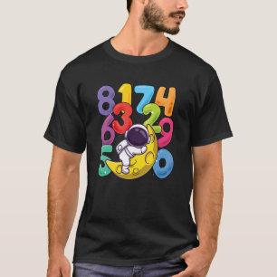 Number Learning Computer Anzug matc day Math O T-Shirt