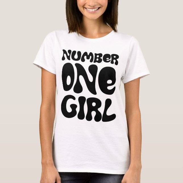 Number One Girl T-shirt (Devant)