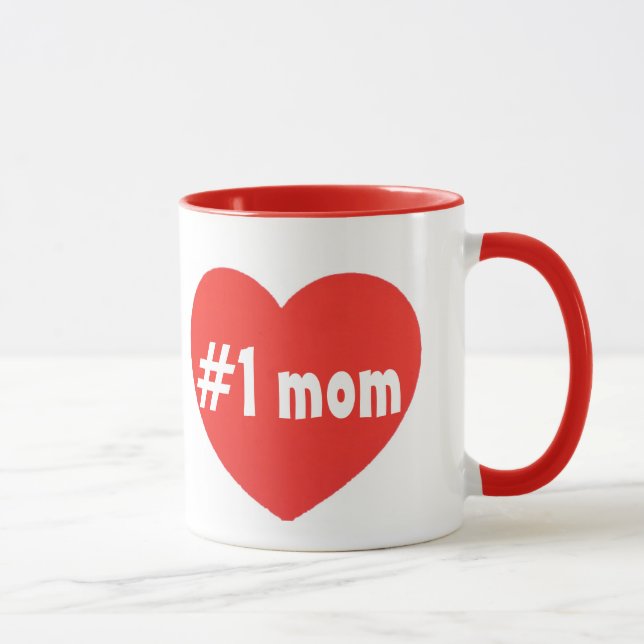 number one mom beker tasse (Rechts)