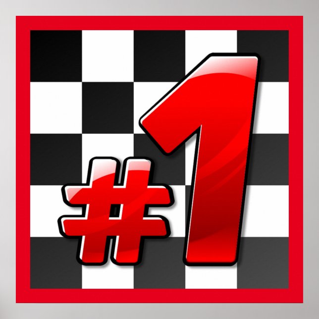 NUMBER ONE POSTER (Vorne)