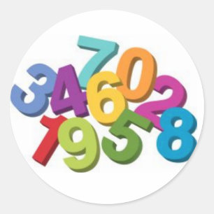 Numbers Stickers