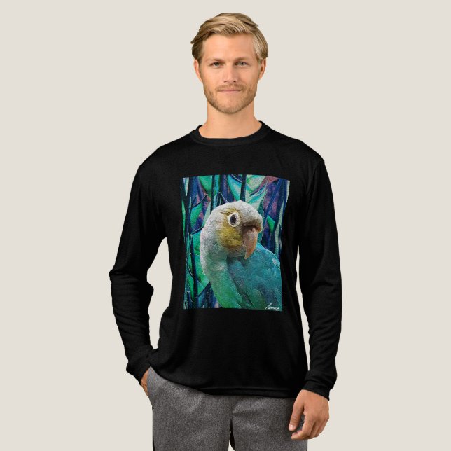 Numchoke Jungle Art 02 Tri-Blend Shirt (Volle Vorderseite)