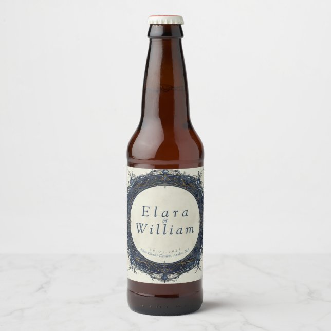 Numenorean Royal Wedding Bierflaschenetikett (Vorderseite)