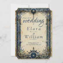 Numenoreanische königliche Hochzeitseinladung