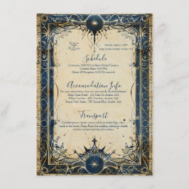 Numenoresche Royal Wedding Enclosure Card Begleitkarte