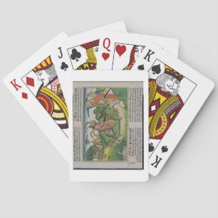 Numeri 22 20-35 Bileams redendes Eselin, aus dem ' Spielkarten
