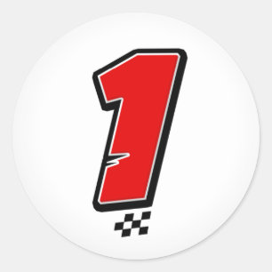Numéro 1 - Sticker