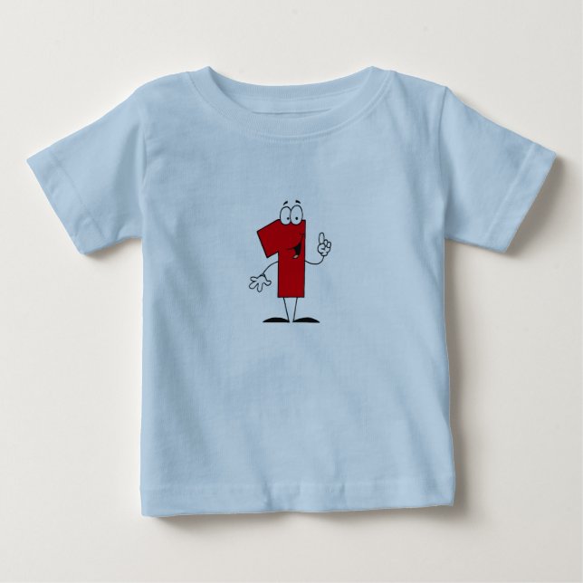 Numéro 1er Anniversaire T-shirts et cadeaux (Devant)