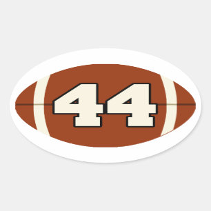Numéro 44 Sticker de football