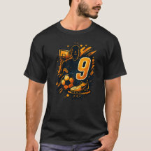 Numéro 9 T-shirt sport - Football et basket-ball