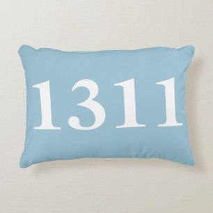 Numéro de maison Coussin décoratif
