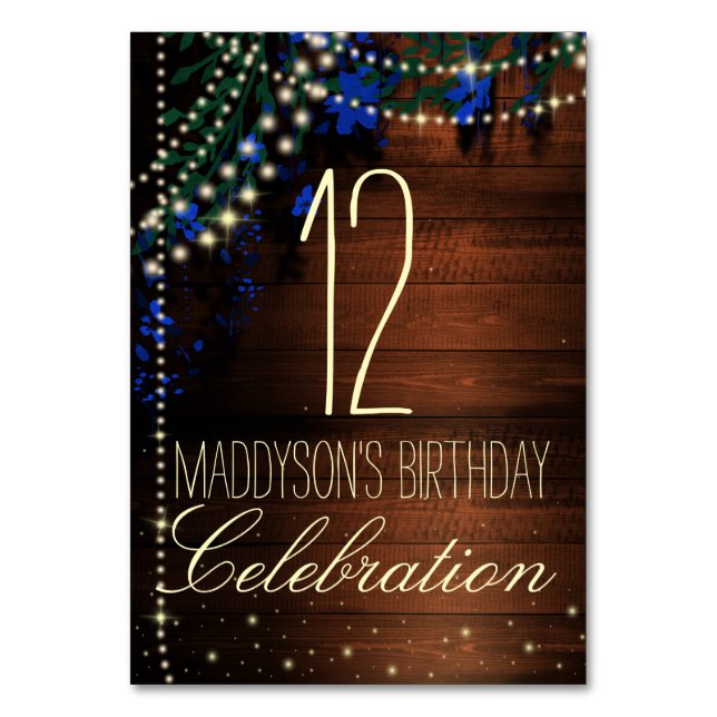 Numéro De Table 16e 18e 21e 30e 40e 50e 60e 70e anniversaire (Par défaut)