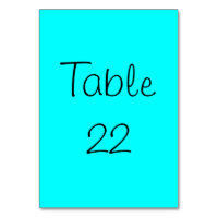 Aqua numéroté
