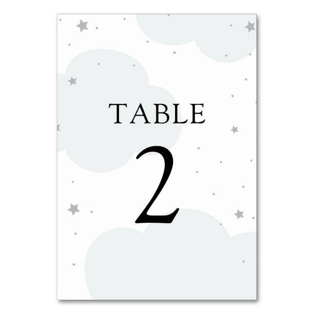 Numéro De Table Au-dessus du numéro de la table Lune (Par défaut)