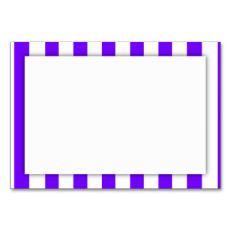Numéro De Table Bandes pourpres (Ajouter 2ème Couleur)