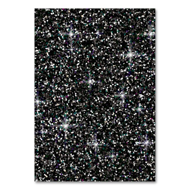 Numéro De Table Black iridescent brillant (Par défaut)