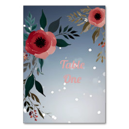 Numéro De Table Blossoms of Love" Collection Faire-part de mariage