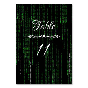 Numéro De Table Code matrice