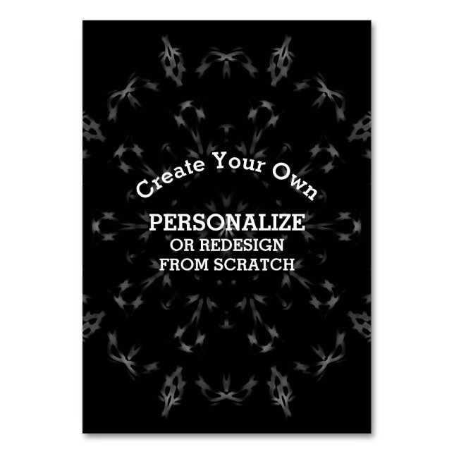 Numéro De Table Créez votre propre personnalisation (Par défaut)