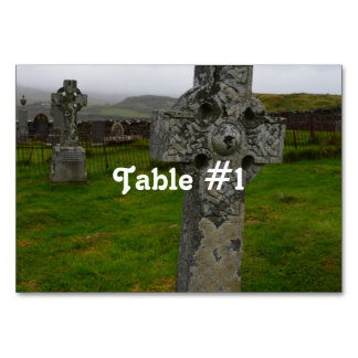 Numéro De Table Croix celtique en Écosse