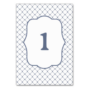 Numéro de table de pêche Acier bleu