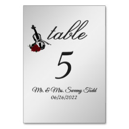 Numéro de table de violon