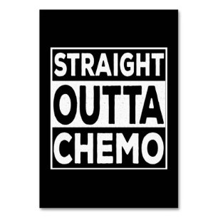 Numéro De Table Droite Outta Chemo