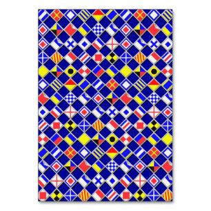 Numéro De Table Effet 3D À damiers Motif de carreaux de drapeau na