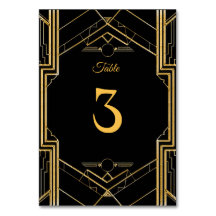 Élégant Mariage Art Déco Gatsby