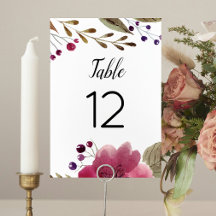 Elégant Mariage d'aquarelle Bourgogne