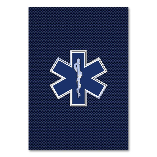 Numéro De Table Étoile de vie Services Médicales d'urgence paraméd (Par défaut)
